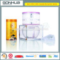 Hot sale fashion design eco-friendly exquisite plastic clear delicate gift clear pet pvc display cylinder tube box
